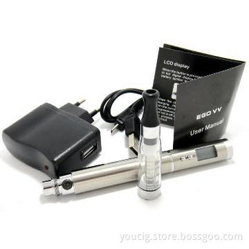 luxury  vapor LCD EGO-VV e cigarette  kits